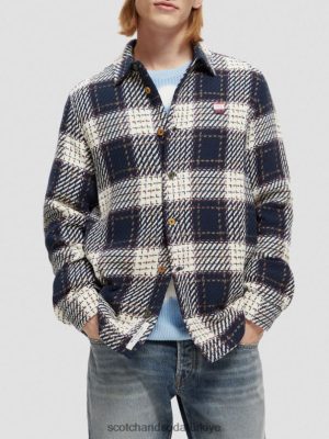 Scotch & Soda Türkiye | Scotch & Soda Flanel Aşağı erkekler F4B4N557 Combo A