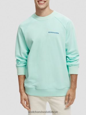 Scotch & Soda Türkiye | Scotch & Soda Organik pamuklu mürettebat sweatshirt kadınlar F4B4N193 koy