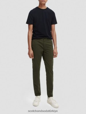 Scotch & Soda Türkiye | Scotch & Soda Organik pamuklu mürettebat tişört erkekler F4B4N445 gece