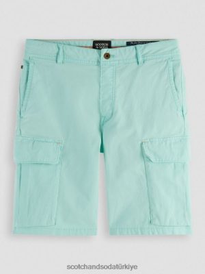 Scotch & Soda Türkiye | Scotch & Soda Rahat uygun kargo şortları erkekler F4B4N621 koy