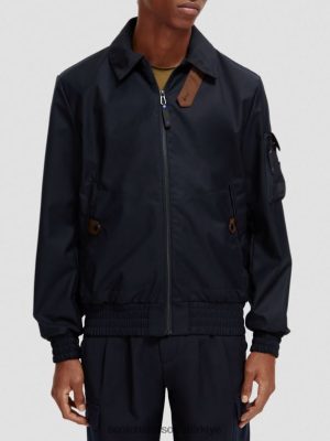 Scotch & Soda Türkiye | Scotch & Soda balıksırtı ceketi erkekler F4B4N569 gece