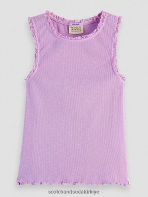 Scotch & Soda Türkiye | Scotch & Soda takılı kaburga örtüsü üstü çocuk F4B4N744 orkide