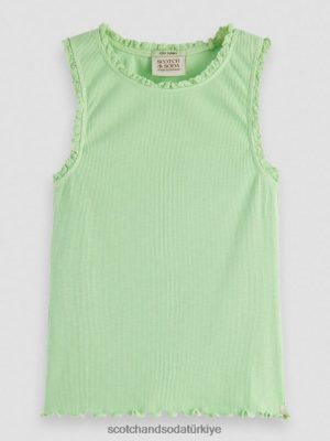 Scotch & Soda Türkiye | Scotch & Soda takılı kaburga örtüsü üstü çocuk F4B4N745 kireç