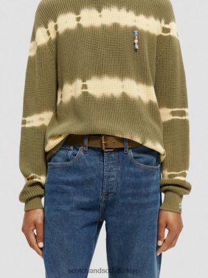 Scotch & Soda Türkiye | Scotch & Soda tuval kemeri erkekler F4B4N711 haki