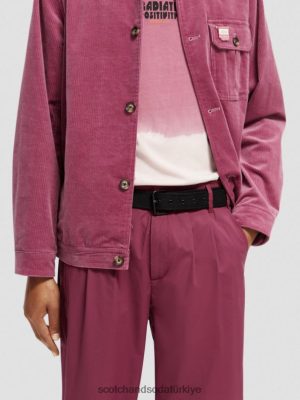 Scotch & Soda Türkiye | Scotch & Soda tuval kemeri erkekler F4B4N712 siyah